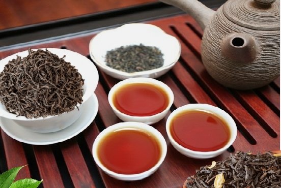 Виды и цвет заварки китайского красного чая